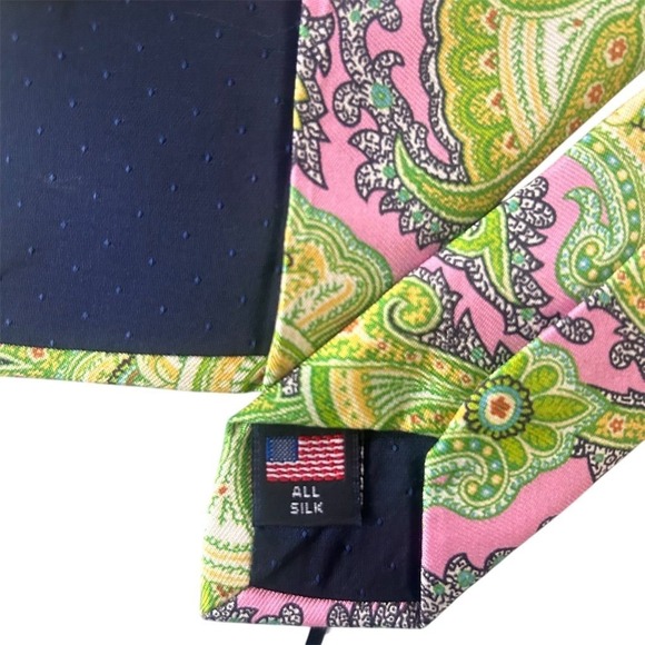 Royal Classic Men's Silk Paisley Necktie Multicolor Formal Wedding NEW - Picture 3 of 6